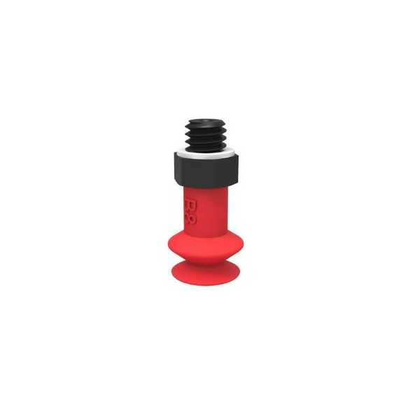 Ventouse PIAB Type B8 Silicone avec fixation M5 mâle