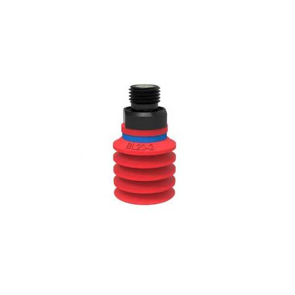 Ventouse PIAB Type BL20-2 Silicone, G1/8&nbsp;"&nbsp;mâle, avec filtre à mailles