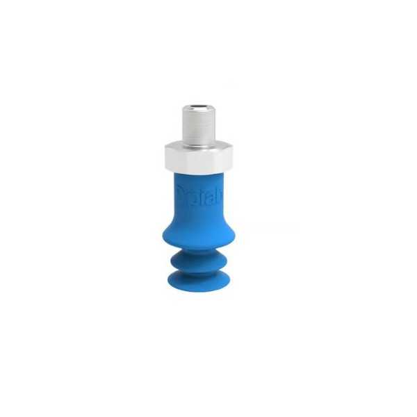 Ventouse PIAB Type F-BX10 Silicone M5 mâle inox, détectable, FCM