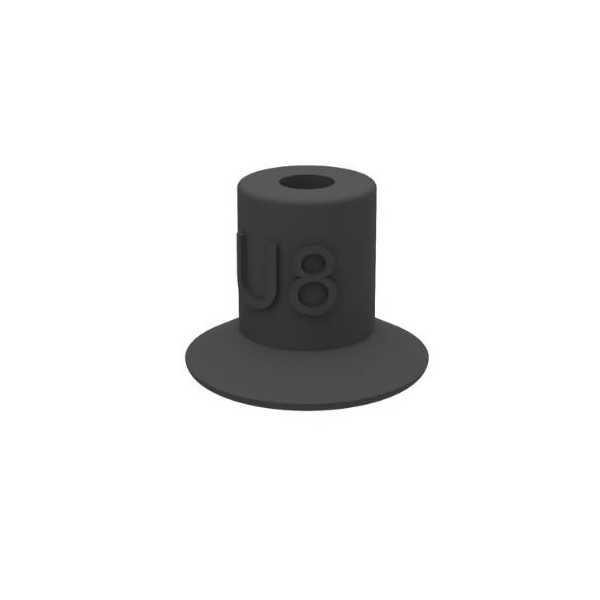 Ventouse PIAB Type U8 Chloroprène sans fixations