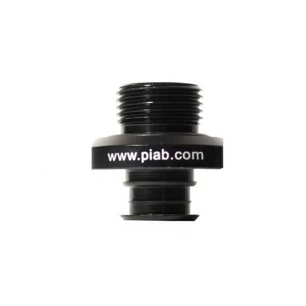 Fixation PIAB pour ventouses taille 50mm, G3/8" mâle + Filtre maille