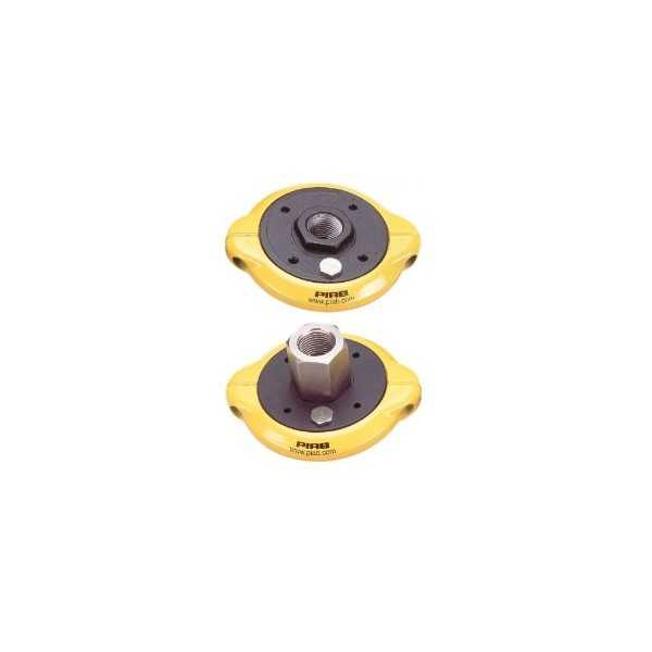 Fixation PIAB pour ventouses taille 110mm, G1/2" femelle + Filtre maille