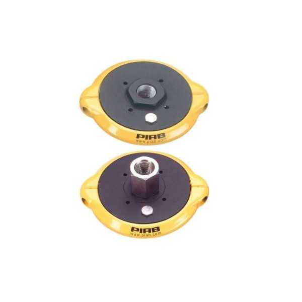 Fixation PIAB pour ventouses taille 150mm, G1/2" femelle + Filtre maille