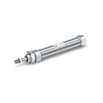 Vérin cylindrique, double...