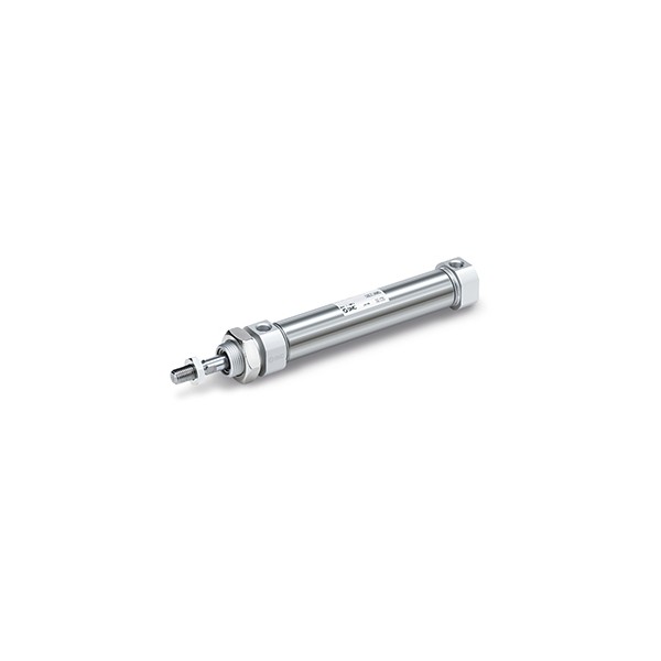 Vérin cylindrique, double effet, simple tige conforme à la norme ISO 6432, SMC, type CD85N12-10-B