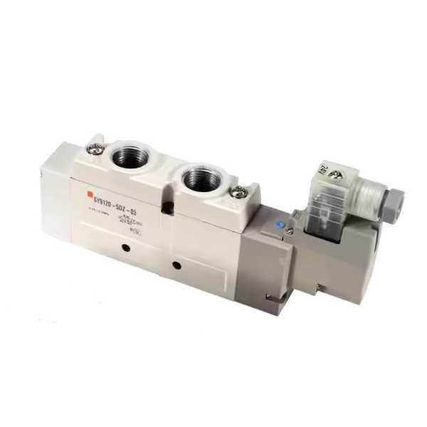 Electrodistributeur 5/2 monostable, SMC, type SY9120-5DZ-03F-Q