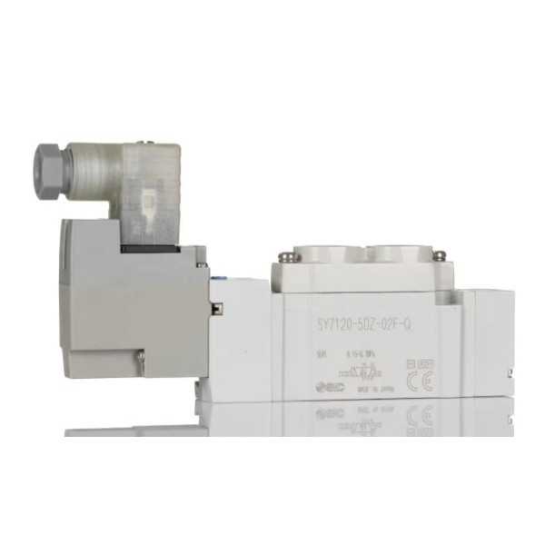 Electrodistributeur 5/2 monostable, SMC, type SY7120-5DZ-02F-Q