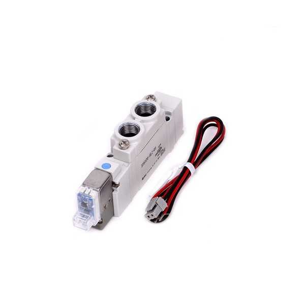 Electrodistributeur 5/2 monostable, SMC, type SY5120-5LZE-01F-Q