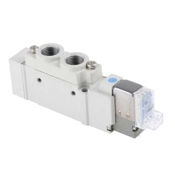 Electrodistributeur 5/2 monostable, SMC, type SY3160-5LOU-C4-Q