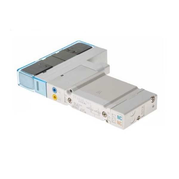 Electrodistributeur double 3/2 N.F./N.F., SMC, typeSY3A00-5U1-NA