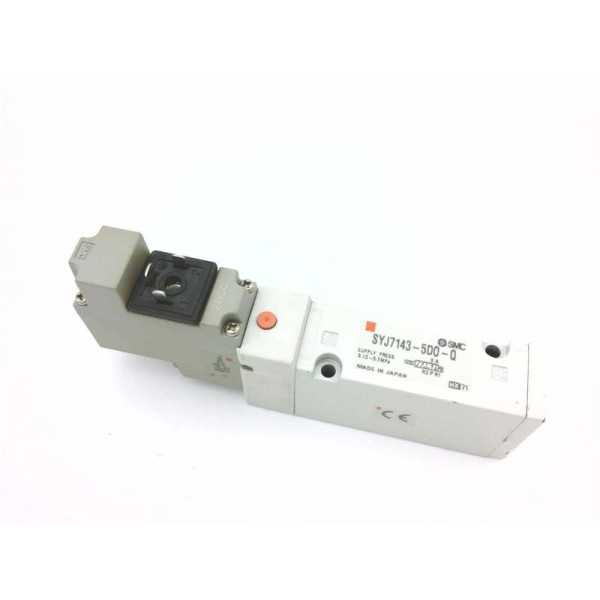 Electrodistributeur 5/2 monostable, SMC, type SYJ7143-5DO-Q