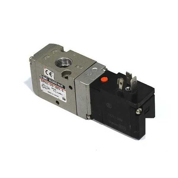 Electrodistributeur 3/2 à commande asservie, SMC, EVP342-4YOB-02FA-Q