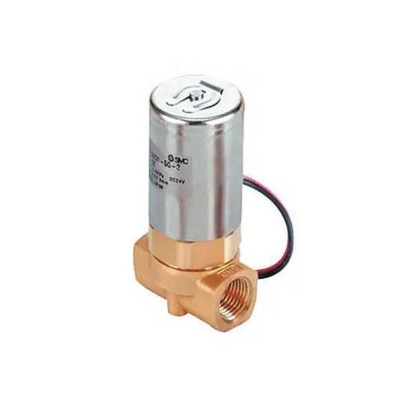 Électrovanne 2/2compacte à commande directe, SMC, type VDW21-5G-2-01F-Q