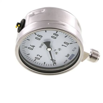 Manomètre WIKA 0 à 1 bar...