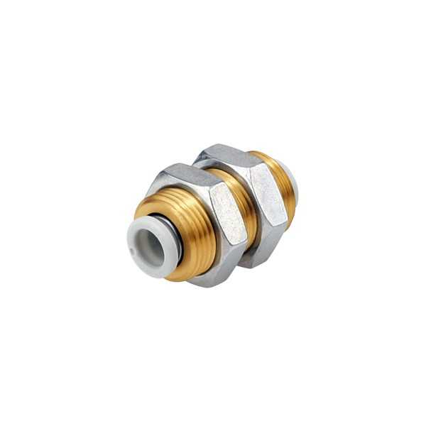 Raccord instantané, traversée de cloison, SMC, type KQ2E08-00A