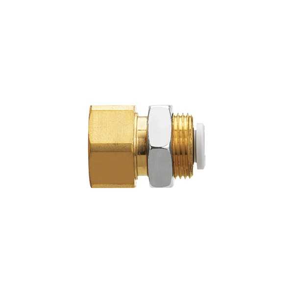 Raccord instantané, connecteur de cloison, SMC, type KQ2E06-01A