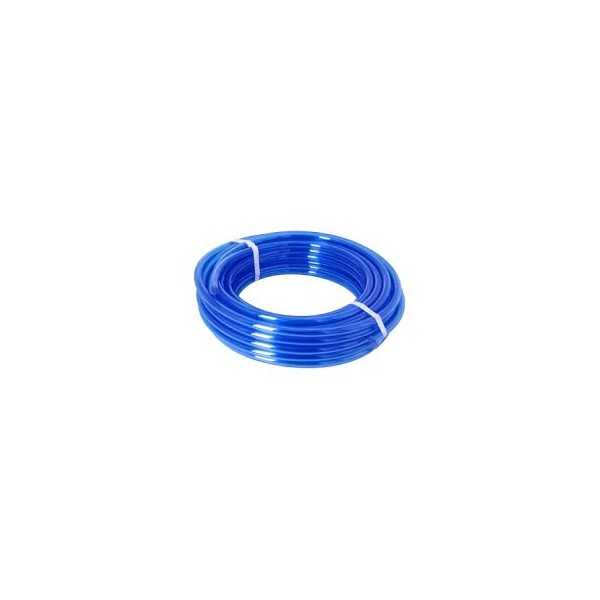 Tube pneumatique en polyuréthane bleu, dimensions 16x10 mm, longueur 20 mètres, SMC, type TU1610BU-20