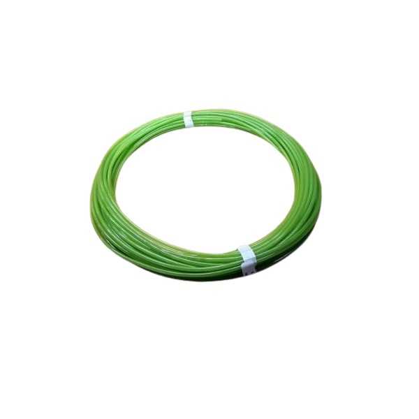 Tube pneumatique en polyuréthane vert, dimensions 6x4 mm, longueur 20 mètres, SMC, type TU0604G-20