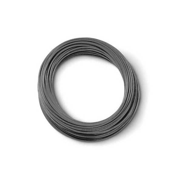 Tube pneumatique en polyuréthane gris, dimensions 4x2.5 mm, longueur 100 mètres, SMC, type TU0425GR1-100
