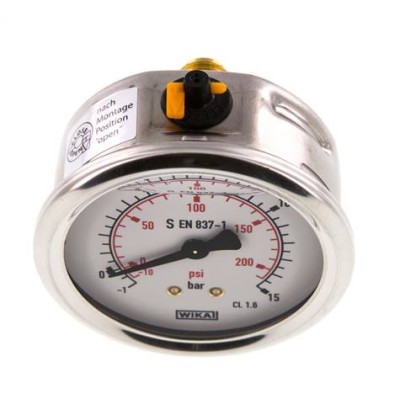 Manomètre WIKA -1 à 15...